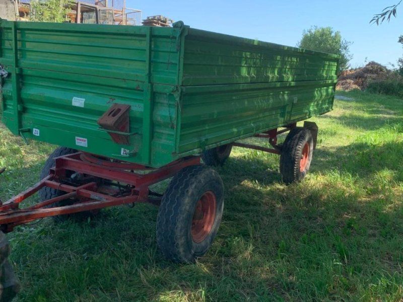 Hoffmann 2 Seitenkipper 8T Landw. Anhänger, Metallbordwände