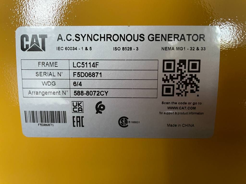 CAT XQP200 - 200 kVA Stage V - DPX-18129