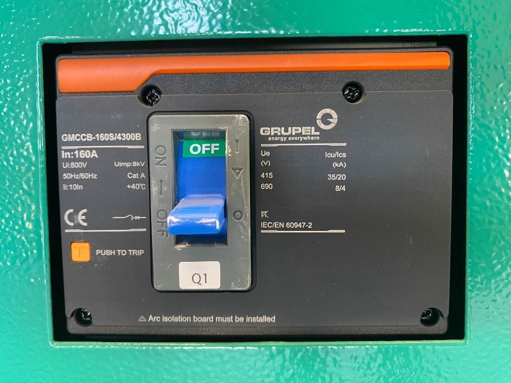 Cummins C110D5Q - Open Genset - DPX-18509-Q-O