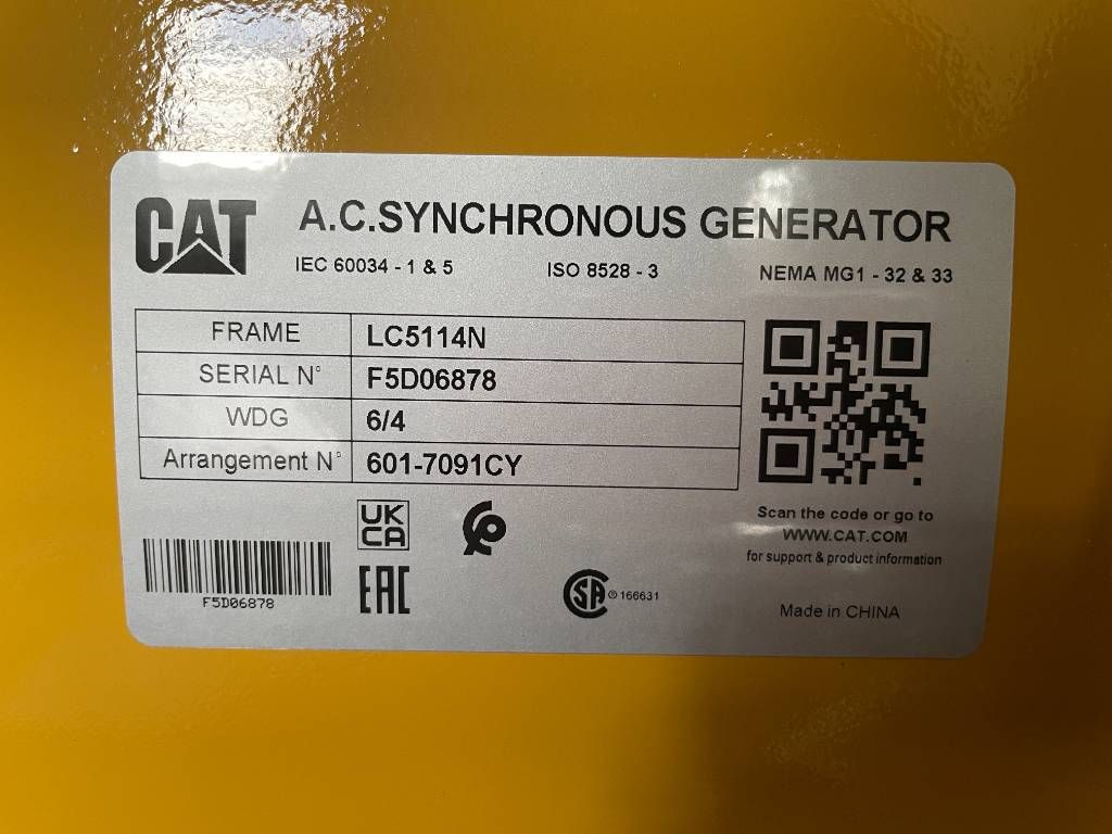 CAT XQP310 - Generator 310 kVA Stage V - DPX-18133