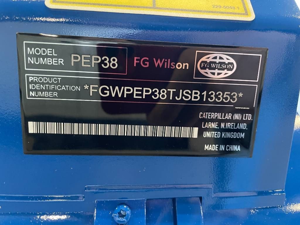 FG Wilson P65-5 - 65 kVA Open Genset - DPX-16006-O