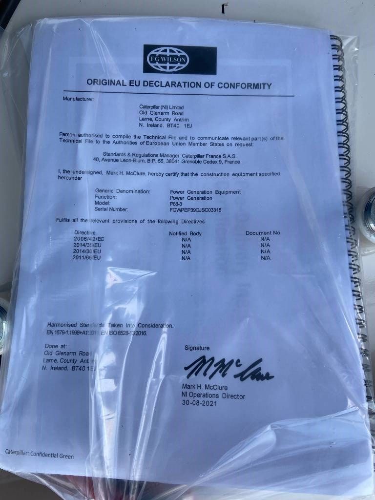 FG Wilson P88-3 - 88 kVA Open Genset - DPX-16007-O