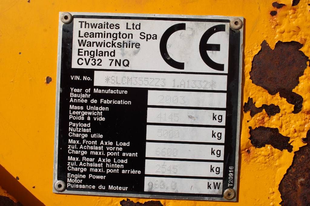 Twaites 5 ton