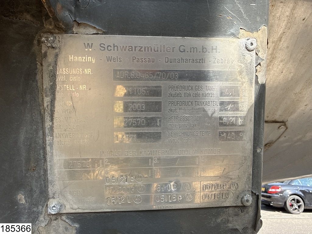 Schwarzmuller Chemie 27570 liter, 1 Comp