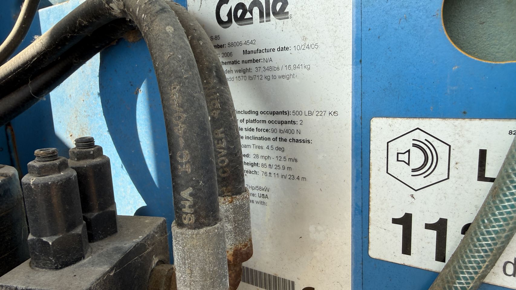 Genie S85 /2006