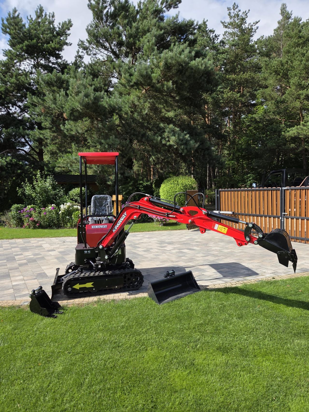 NIEUW Kingway Quba10 minigraafmachine Betaling bij levering!