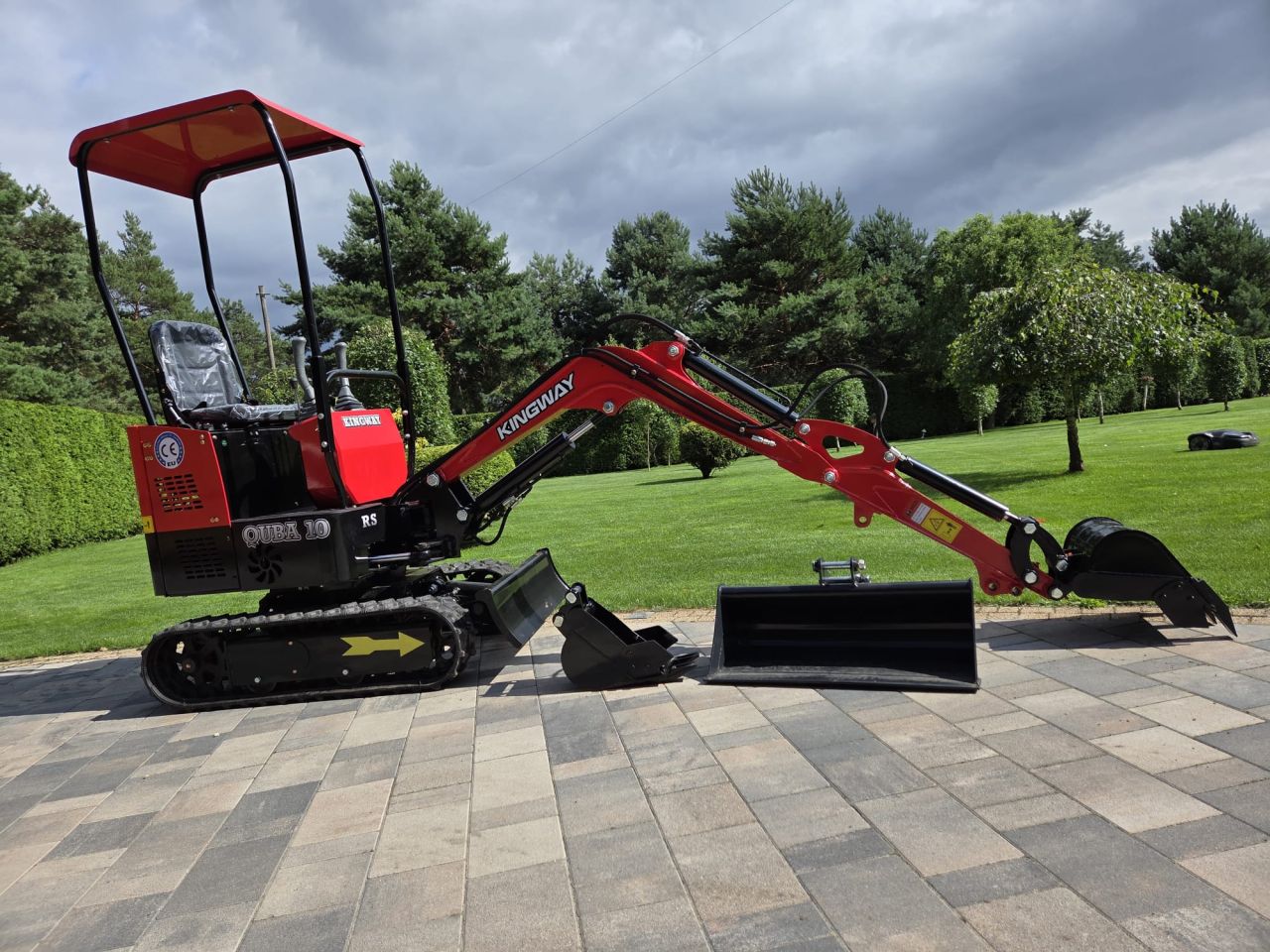 NIEUW Kingway Quba10 minigraafmachine Betaling bij levering!