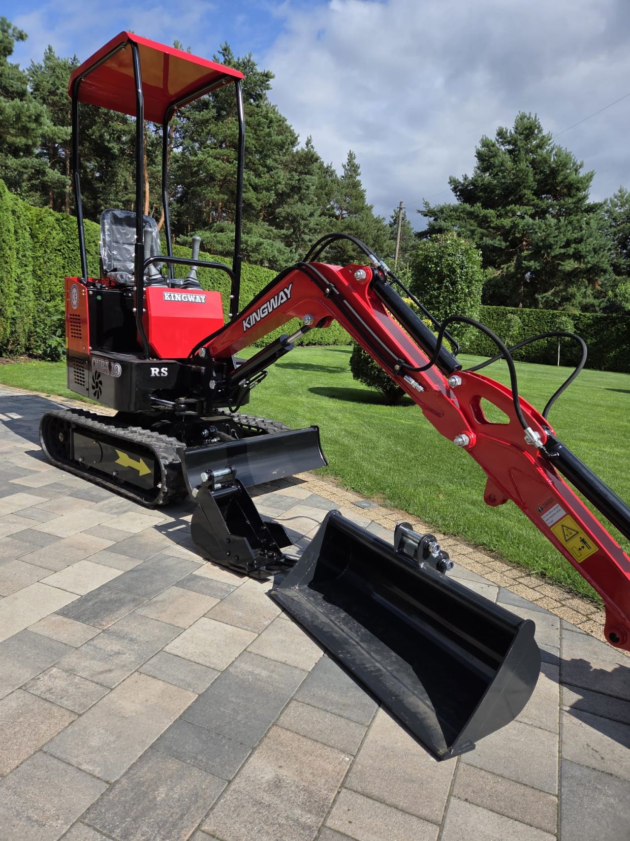NIEUW Kingway Quba10 minigraafmachine Betaling bij levering!