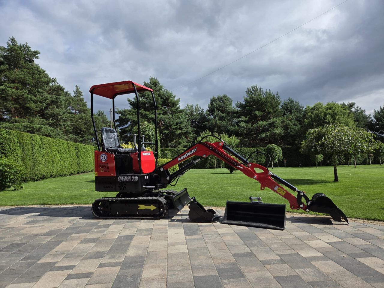 NIEUW Kingway Quba10 minigraafmachine Betaling bij levering!