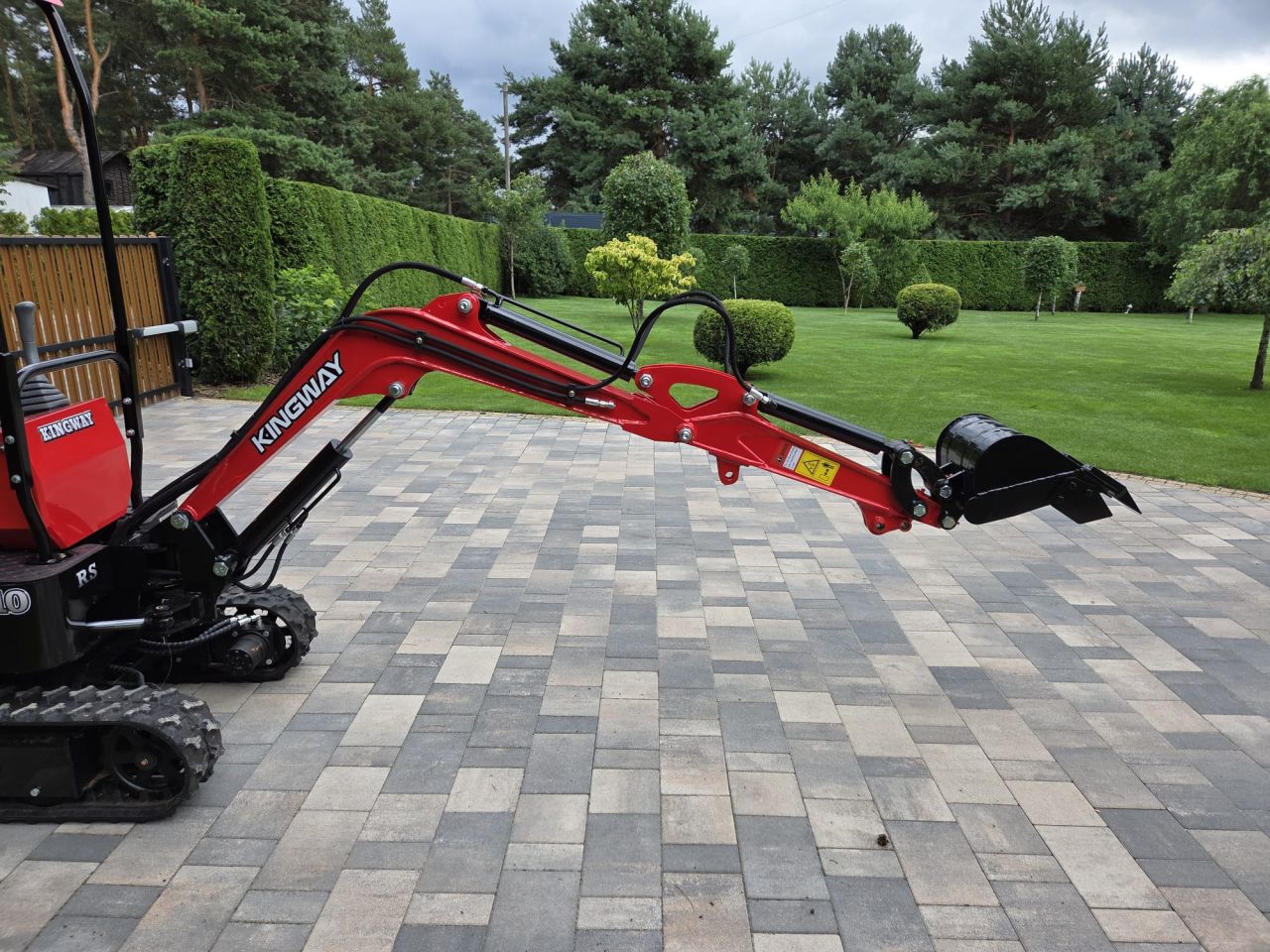 NIEUW Kingway Quba10 minigraafmachine Betaling bij levering!