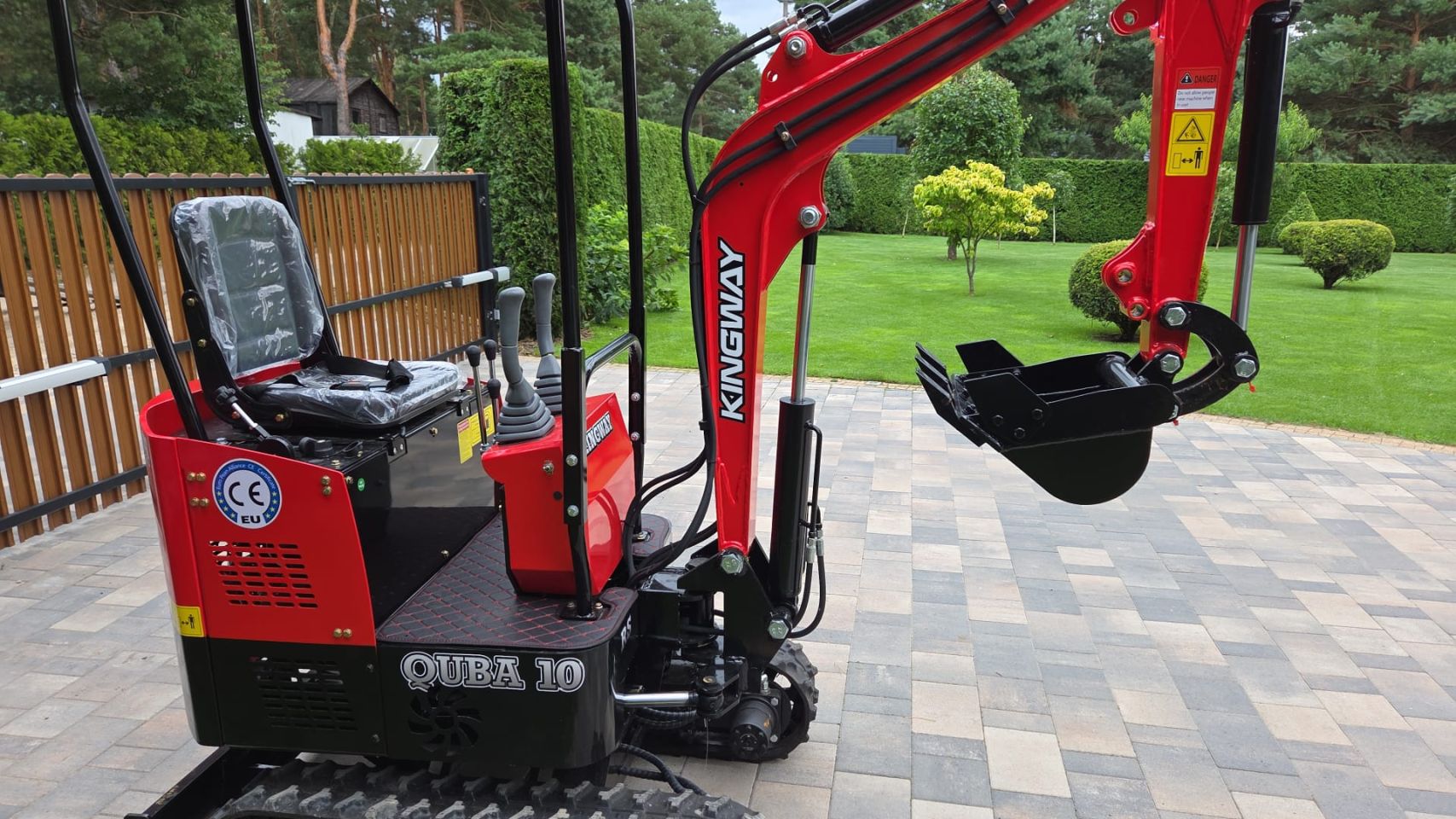 NIEUW Kingway Quba10 minigraafmachine Betaling bij levering!