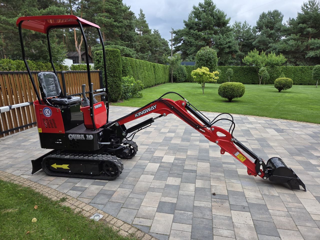 NIEUW Kingway Quba10 minigraafmachine Betaling bij levering!