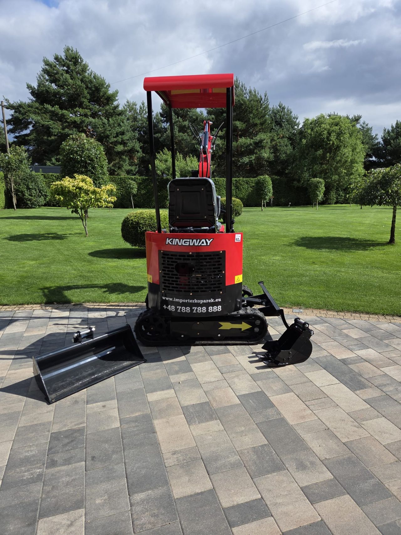 NIEUW Kingway Quba10 minigraafmachine Betaling bij levering!