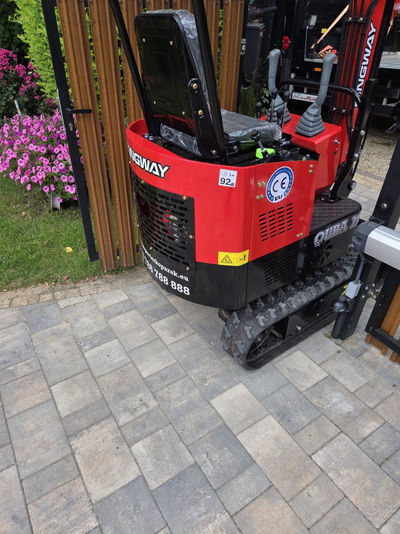 NIEUW Kingway Quba10 minigraafmachine Betaling bij levering!