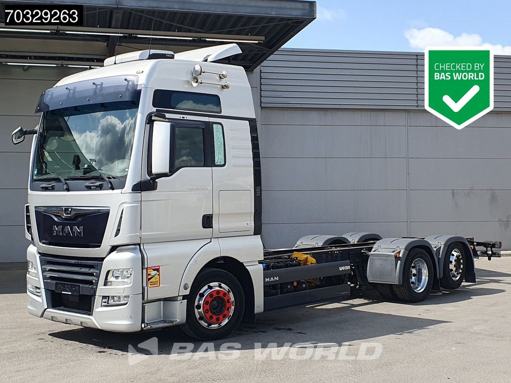 MAN TGX 26.500 6X2 Chassis Lift+steering Axle Full Air Alcoa's Retarder ACC Euro 6