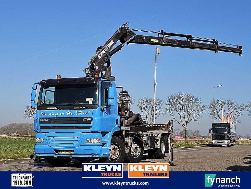 DAF CF 85.380 8x2 hiab 195 e3