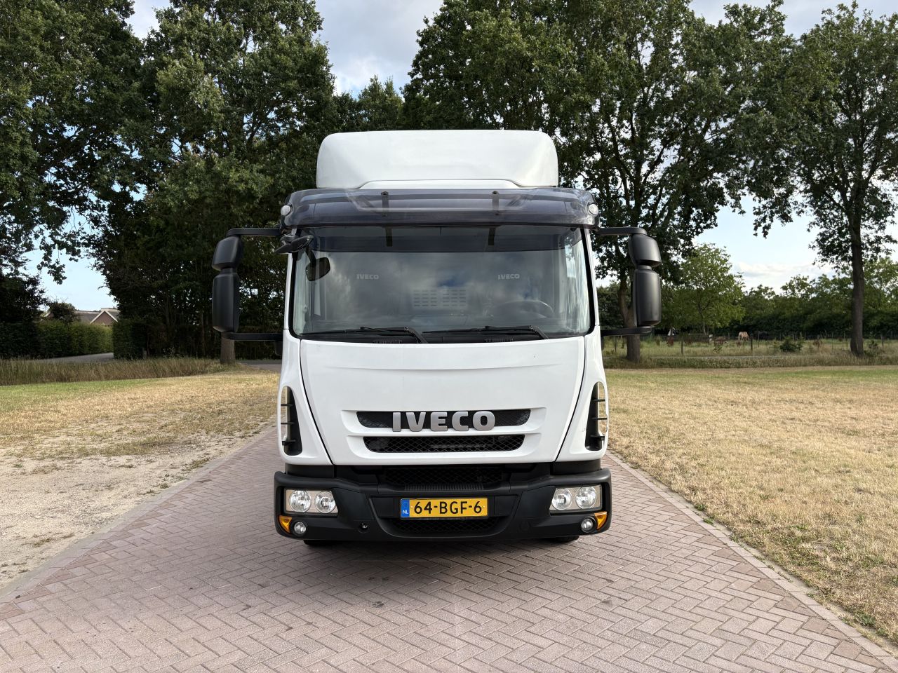 IVECO eurocargo trekker 18 ton - oplegger semi dieplader 16 ton