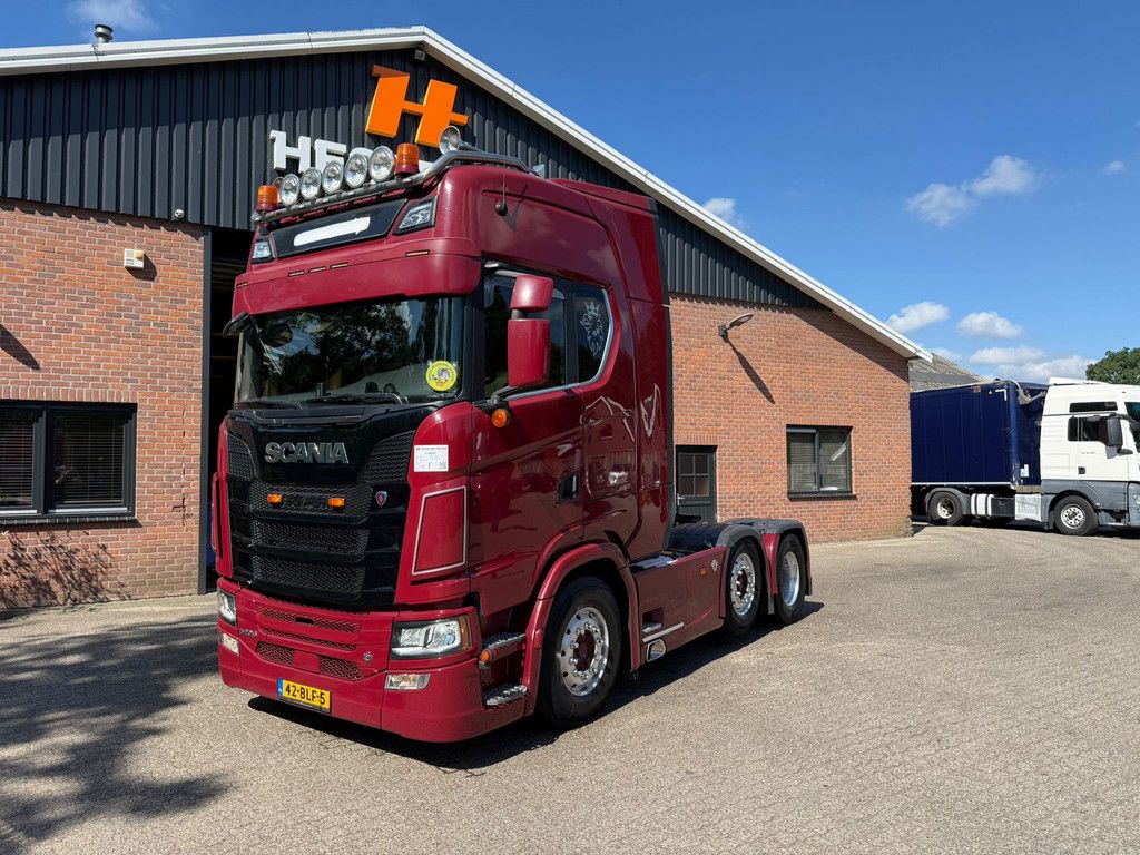 Scania S520 V8 6x2 Full Air PTO/Hydraulic Standairco Alcoa's NL Truck APK 09-2026