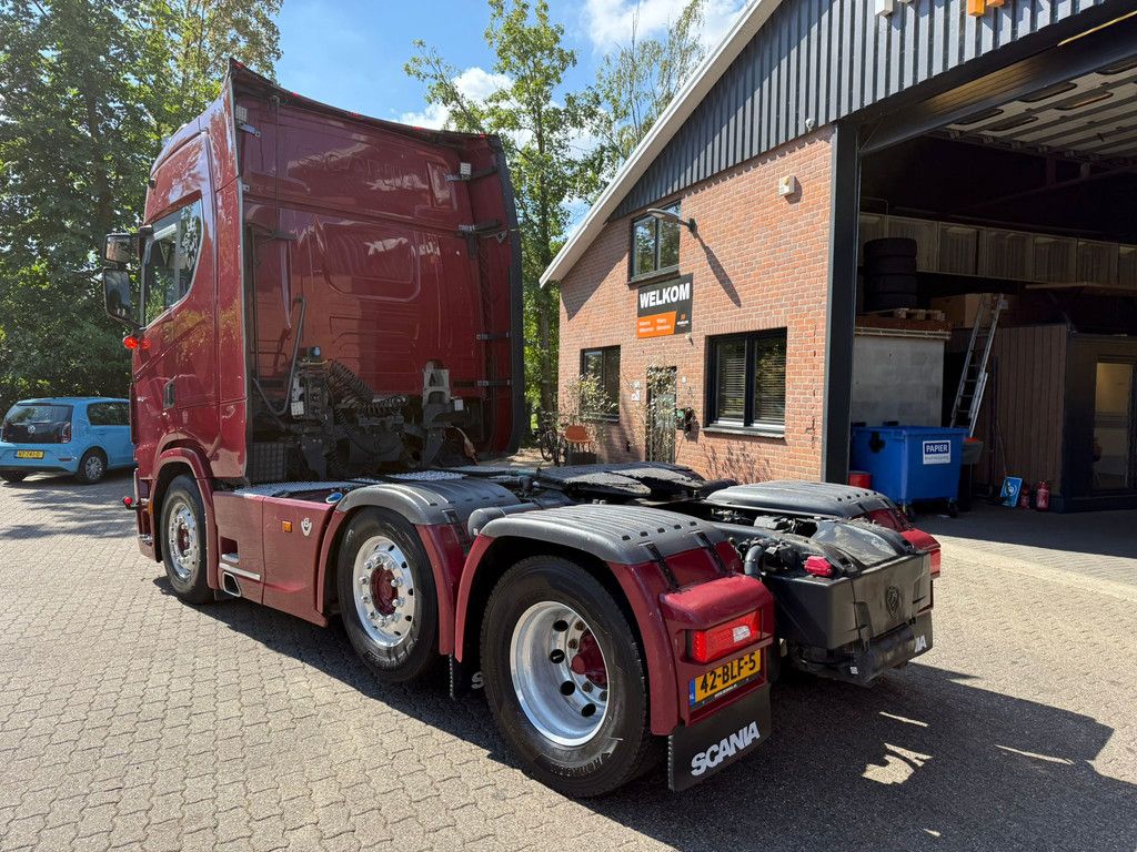 Scania S520 V8 6x2 Full Air PTO/Hydraulic Standairco Alcoa's NL Truck APK 09-2026