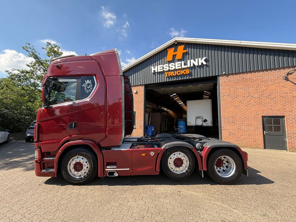 Scania S520 V8 6x2 Full Air PTO/Hydraulic Standairco Alcoa's NL Truck APK 09-2026
