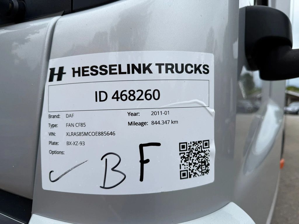 DAF CF 85.410 6X2 Walkingfloor combi
