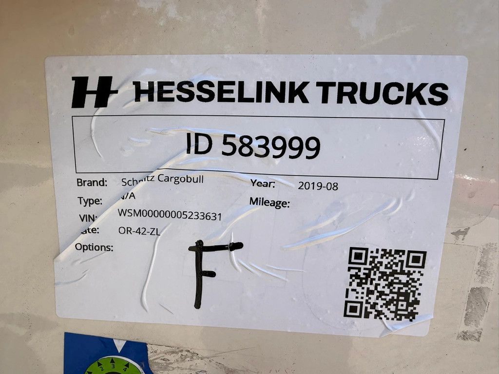 Schmitz Cargobull Carrier Vector 1550D+E 4268 uur! NL Trailer APK/TUV 08-2026