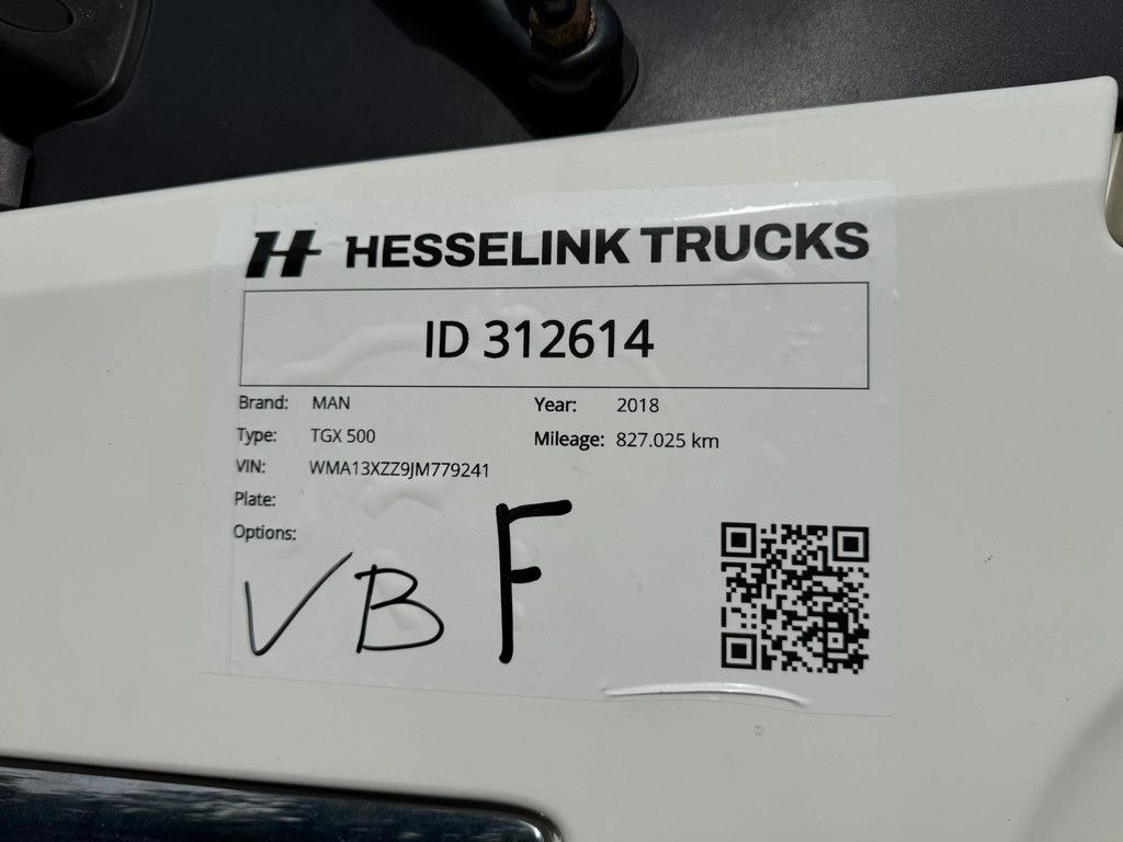 MAN TGX 18.500 Lowdeck Full air Retarder 2X tank