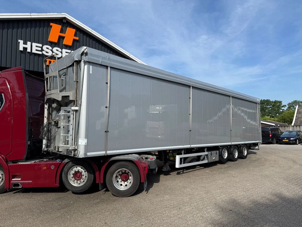 Knapen Trailers 96m3 Liftas Cargo Floor 10MM 2 year old! Afstandsbediening Silver metallic