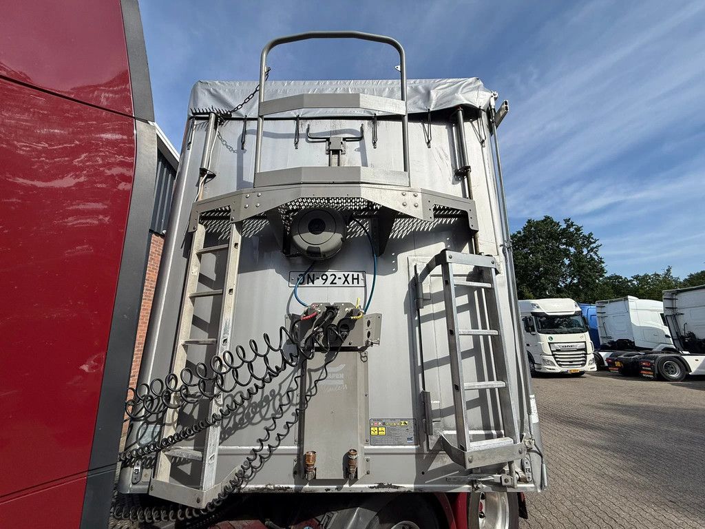 Knapen Trailers 96m3 Liftas Cargo Floor 10MM 2 year old! Afstandsbediening Silver metallic