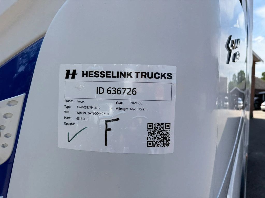Iveco S-WAY 460 LNG Retarder Leren Bekleding NL Truck APK/TUV -2027 - Top condition