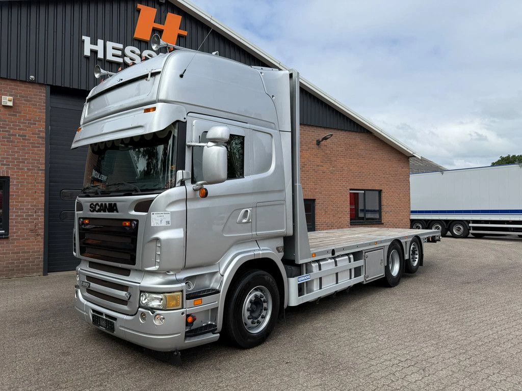 Scania R620-V8 Machinery Transport - Schuifplatteau, Body 3 year old