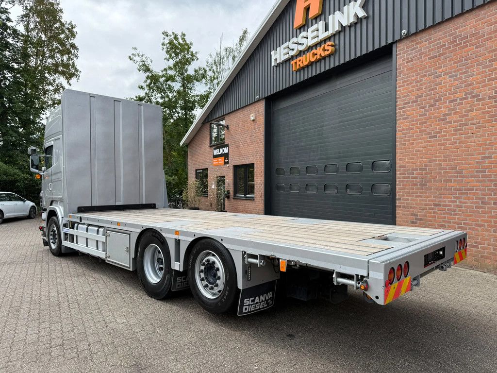Scania R620-V8 Machinery Transport - Schuifplatteau, Body 3 year old