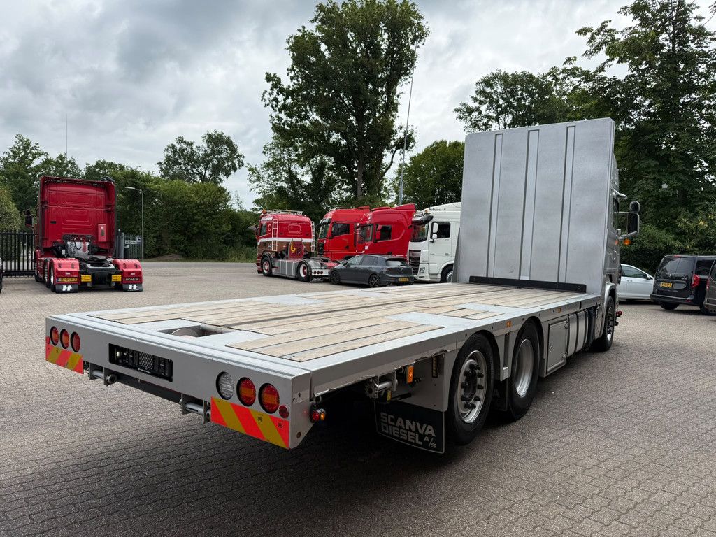 Scania R620-V8 Machinery Transport - Schuifplatteau, Body 3 year old