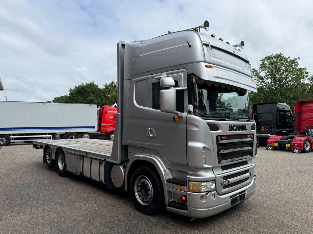 Scania R620-V8 Machinery Transport - Schuifplatteau, Body 3 year old
