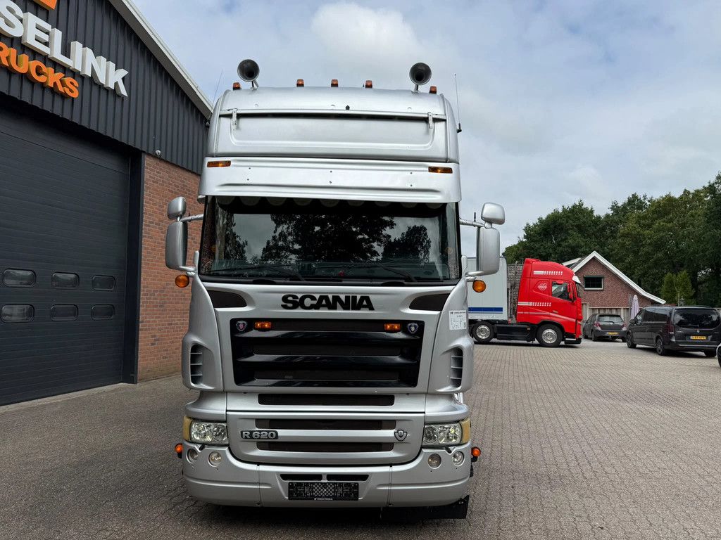 Scania R620-V8 Machinery Transport - Schuifplatteau, Body 3 year old