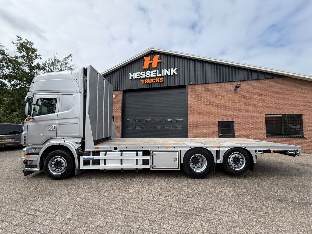 Scania R620-V8 Machinery Transport - Schuifplatteau, Body 3 year old