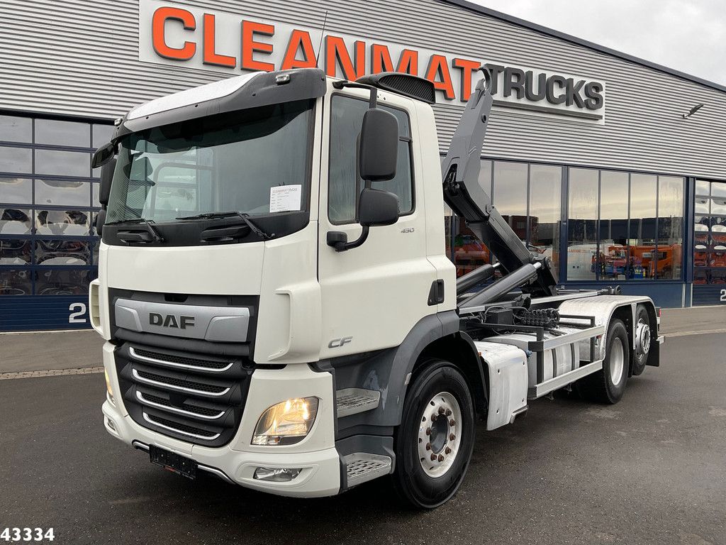 DAF FAN CF 450 Euro 6 ZF Intarder VDL 21 Ton haakarmsysteem