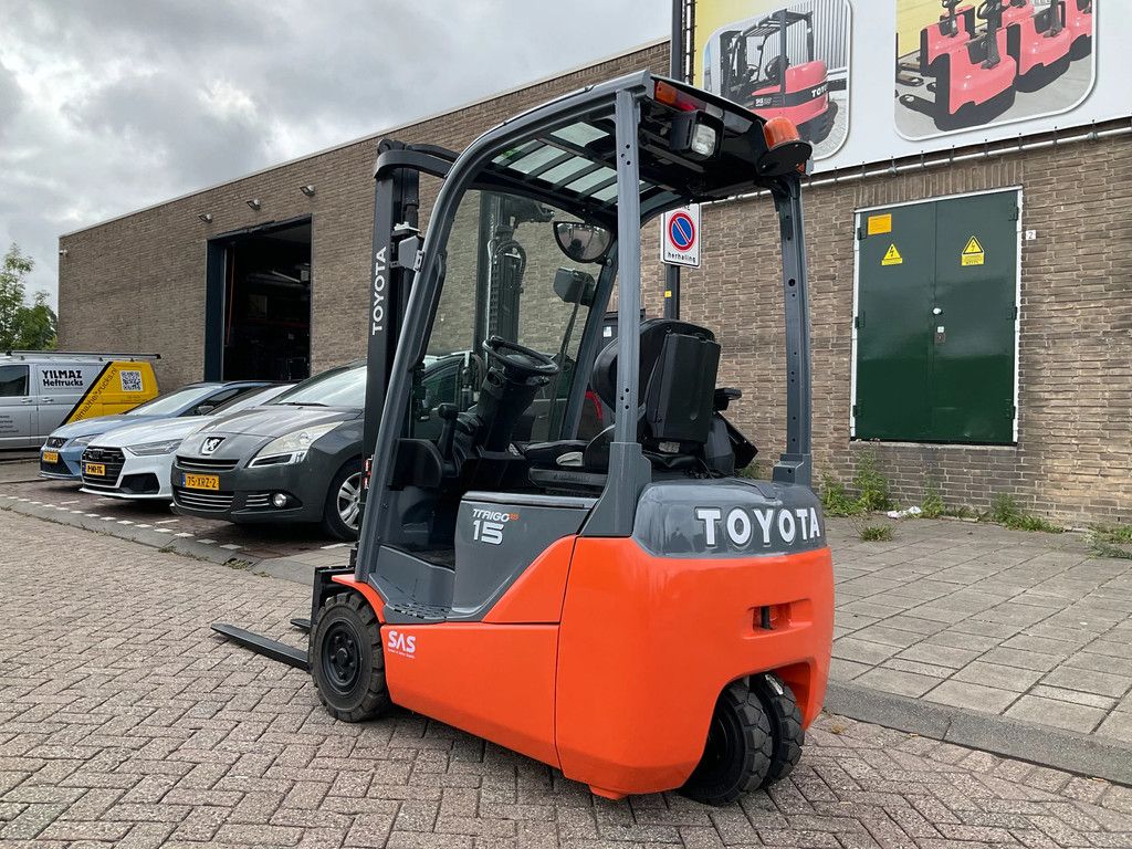 Toyota 8FBET15 1500KG 3.30METER HEFTRUCK