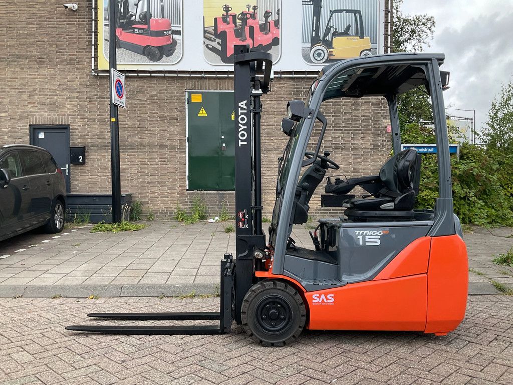 Toyota 8FBET15 1500KG 3.30METER HEFTRUCK