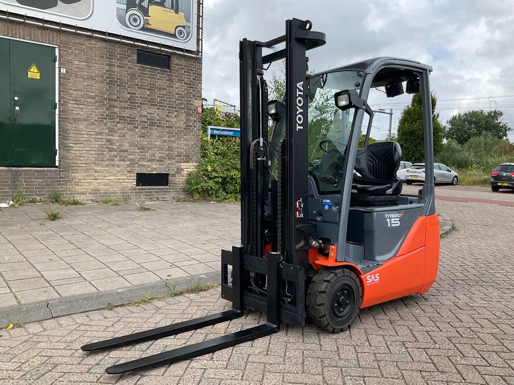 Toyota 8FBET15 1500KG 3.30METER HEFTRUCK