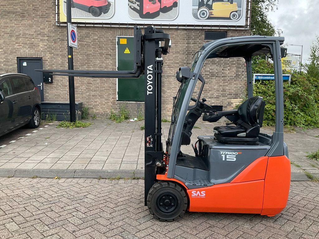 Toyota 8FBET15 1500KG 3.30METER HEFTRUCK