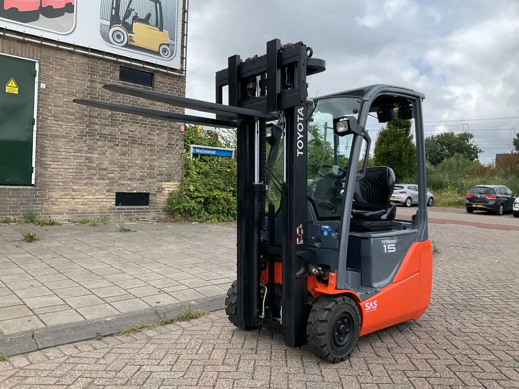 Toyota 8FBET15 1500KG 3.30METER HEFTRUCK