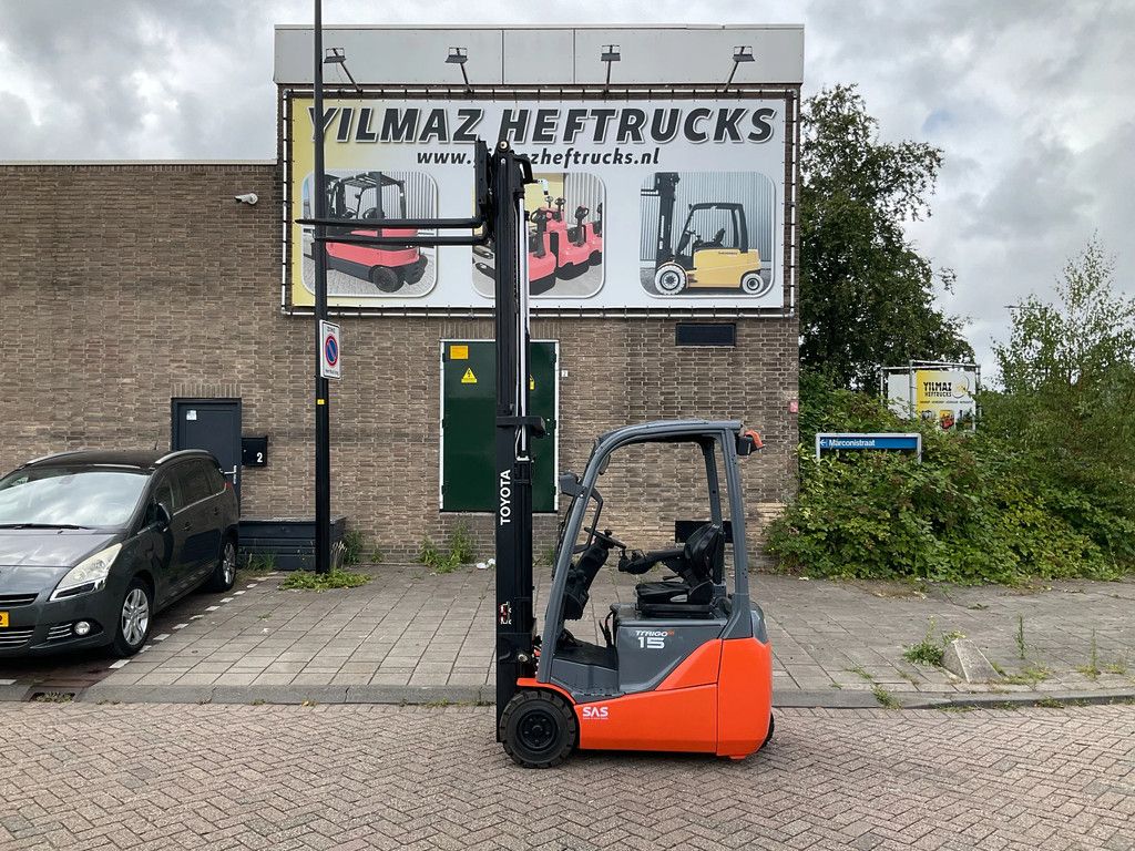 Toyota 8FBET15 1500KG 3.30METER HEFTRUCK