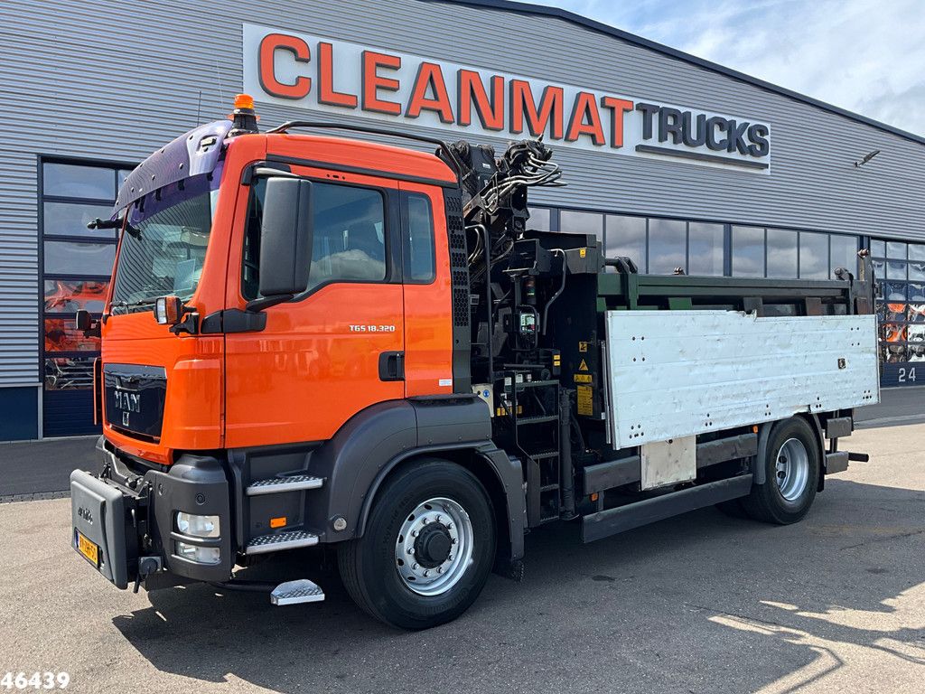 Man TGS 18.320 4x4 Hiab 11 Tonmeter laadkraan