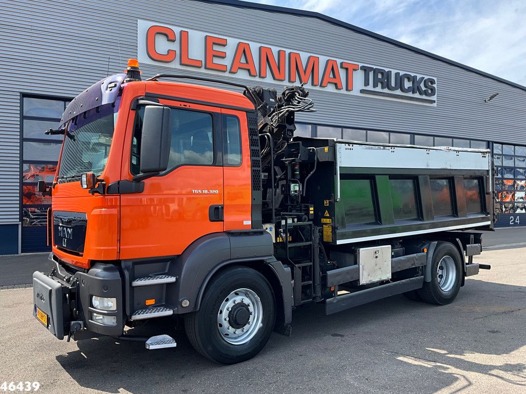 Man TGS 18.320 4x4 Hiab 11 Tonmeter laadkraan