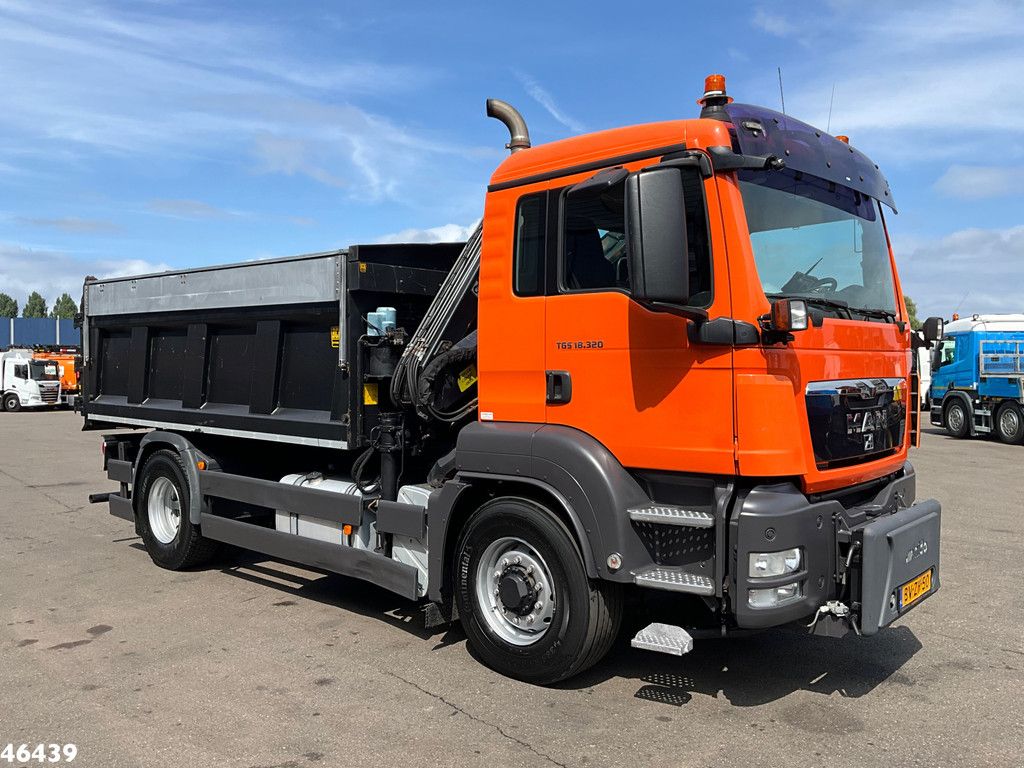 Man TGS 18.320 4x4 Hiab 11 Tonmeter laadkraan