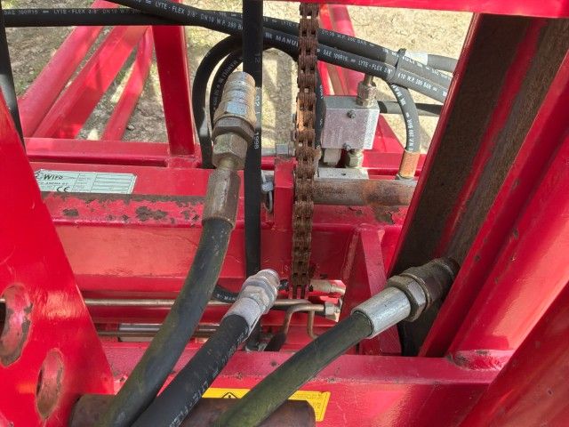 Wifo BKP-UD & HMD-280 Bale Clamp with Lifting Mast