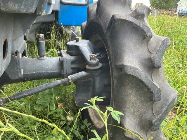Iseki Landhope TU145F four-wheel-drive mini tractor with rotary tiller