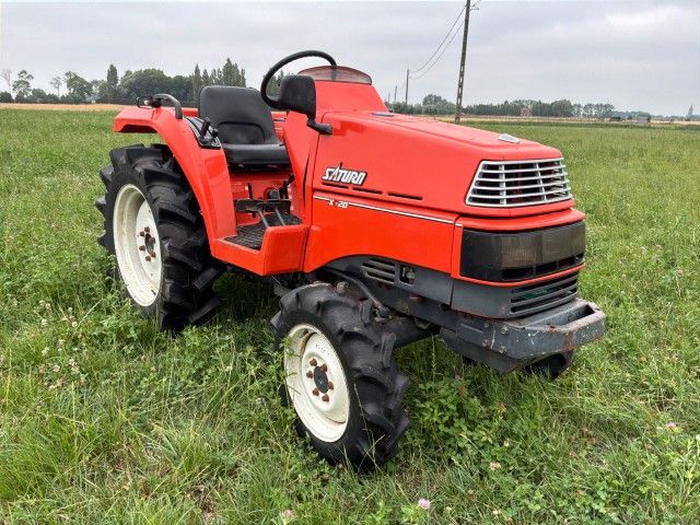 Kubota Saturn X-20 Four-Wheel-Drive Mini Tractor