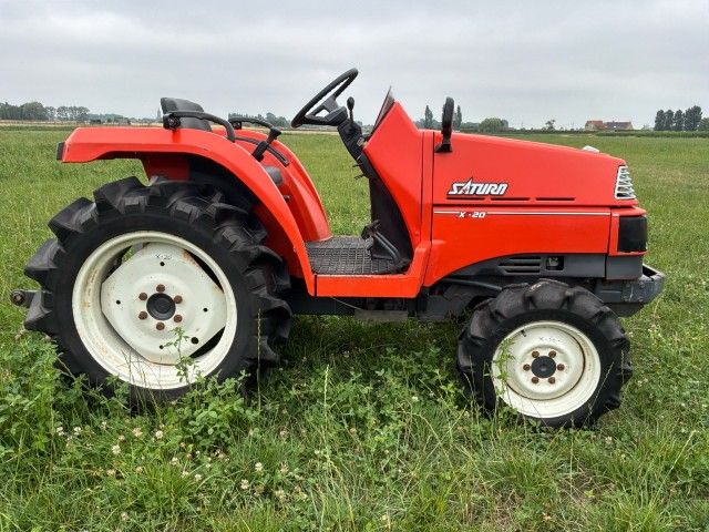 Kubota Saturn X-20 Four-Wheel-Drive Mini Tractor